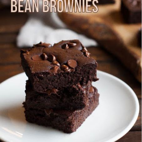 Flourless Black Bean Brownies
