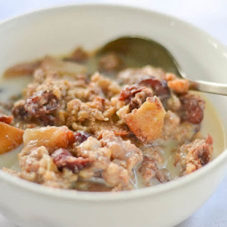APPLE CINNAMON STEEL CUT OATS