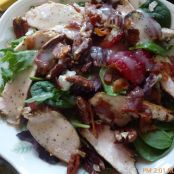 Strawberry and Balsamic Grilled Chicken Salad from Closet Cooking