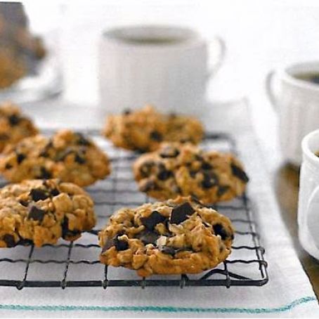 Peanut Butter-Oatmeal Chocolate Chunk Cookies
