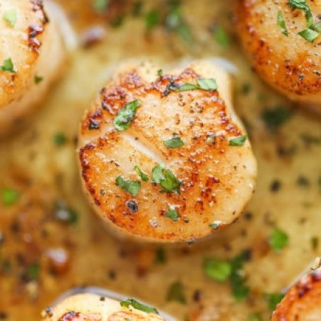 Lemon Butter Scallops
