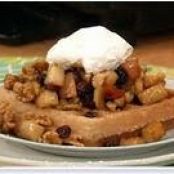 Cinnamon Apple Muffin Waffles