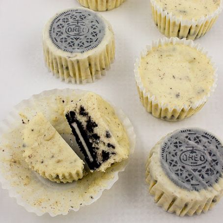 Cookies and Cream Cheesecakes