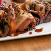 Chocolate Hazelnut Pull-Apart Bread