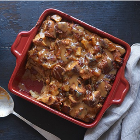 Caramel-Apple Bread Pudding