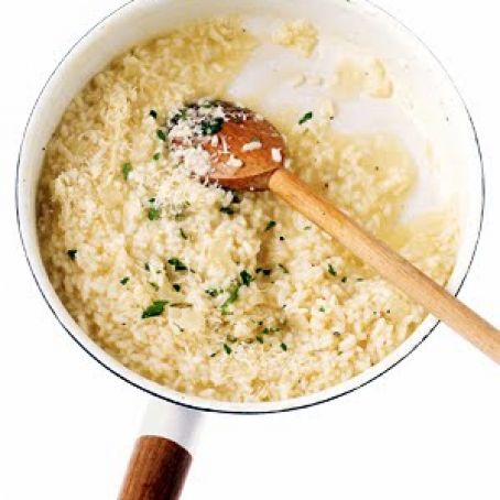 Low-maintenance risotto