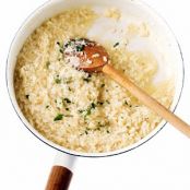 Low-maintenance risotto