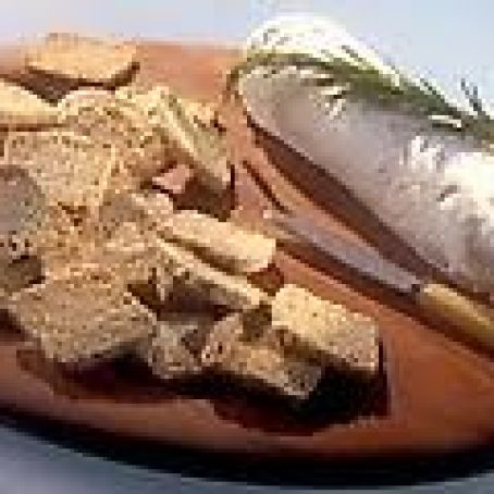 Peppered Rosemary Oat Crackers