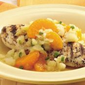 Grilled Chicken Breasts with Mandarin Orange Salsa