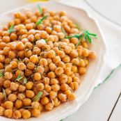 Crunchy Chickpeas with Rosemary and Olive Oil