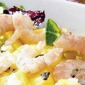 ENSALADA DE LANGOSTINOS Y MANGO