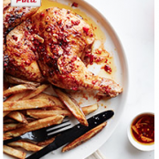 Grilled Chicken with Spicy-Sweet Chile Oil