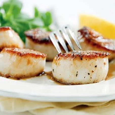 Pan-Seared Scallops