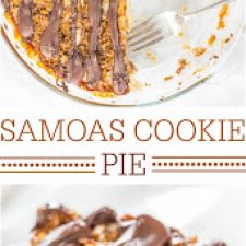 Samoa Cookie Pie (Caramel Delites)