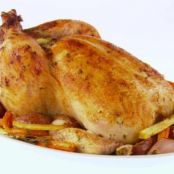 Chicken - Garlic-Roasted  and Root Vegetables