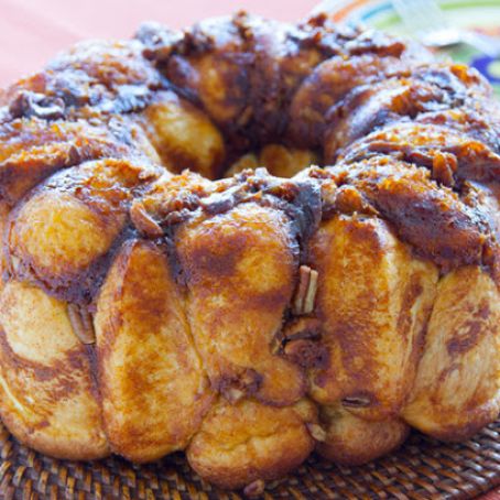 Pumpkin Cream Cheese Pull Aparts