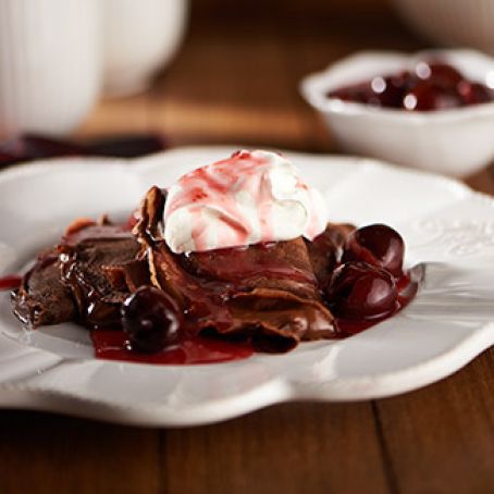 STUFFED CHOCOLATE CREPES