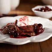 STUFFED CHOCOLATE CREPES