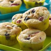 Berry Shortcake Muffins