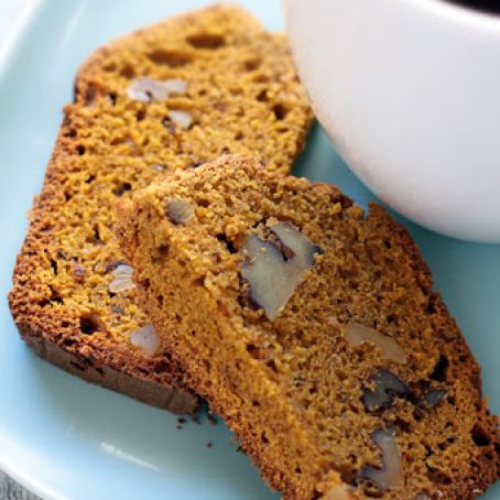 Gluten-Free Pumpkin Bread with Walnuts |Gluten-Free Goddess® Recipes