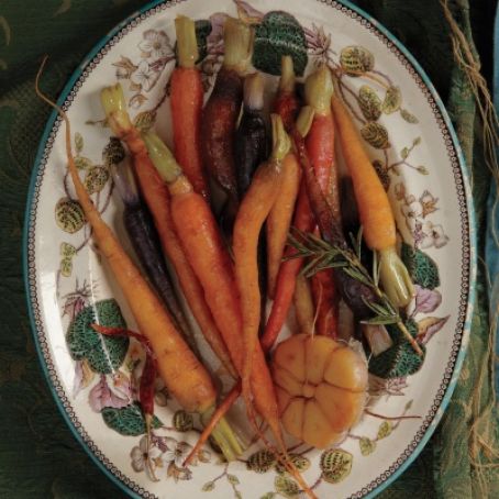 Honey-Glazed Carrots with Garlic