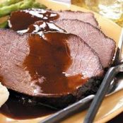 Sirloin Roast with Gravy