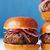 Bistro Sliders with Pickled Onions