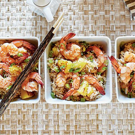 Shrimp-Pineapple Fried Rice