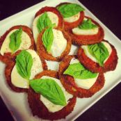 Crispy Eggplant Parmesan Bites