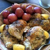 Italian Lemon Roast Chicken Pot