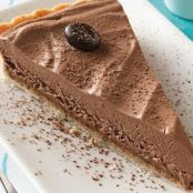 Coffee Crunch Chocolate Tart