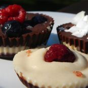 White & Dark Chocolate Candy Cups