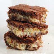 Coconut Macaroon Brownies