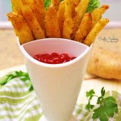 Baked Garlic Parmesan Fries