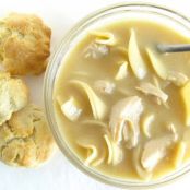 Shaker Chicken and Noodle Soup