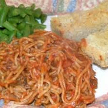 Spaghetti, stove top