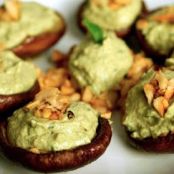 Stuffed Curry Shiitake Mushroom Caps