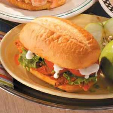 Marinated Beef on Buns Recipe