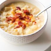 Potato Corn & Bacon Chowder