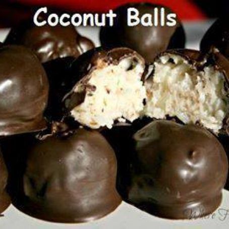 Chocolate Coconut Balls