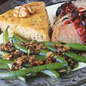 Green Beans with Balsamic Shallot Butter