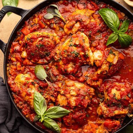 Chicken Cacciatori