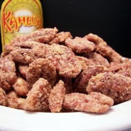 Kahlua Spiked Pecans
