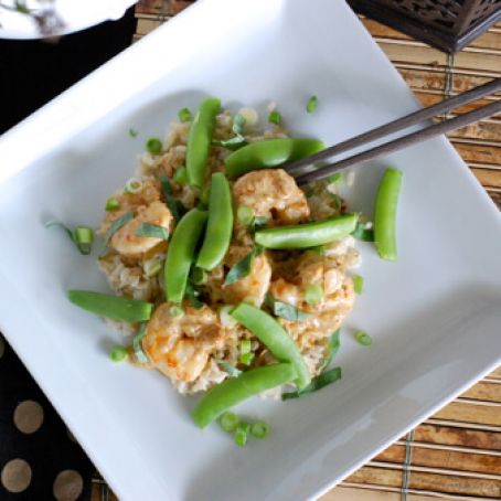 Weeknight Green Curry Shrimp