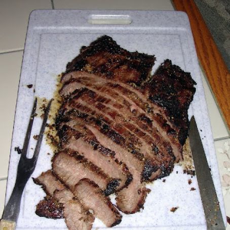 Grilled Sesame flank steak