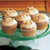 Spice Cupcakes with Caramel Icing