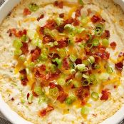 Hot Cheesy Bacon Dip