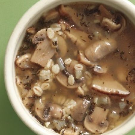 Mushroom-Barley Soup