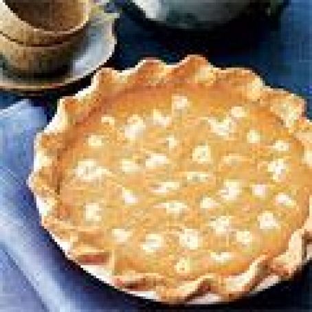 Pecan-Crusted Pumpkin Mousse Pie