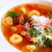 Vegetable Tortellini Soup